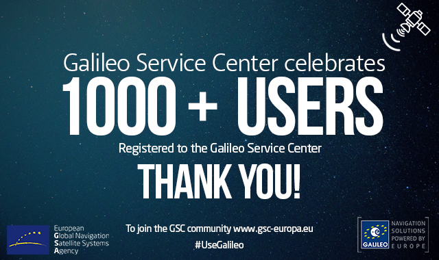The GSC web portal provides a one-stop-shop for Galileo users