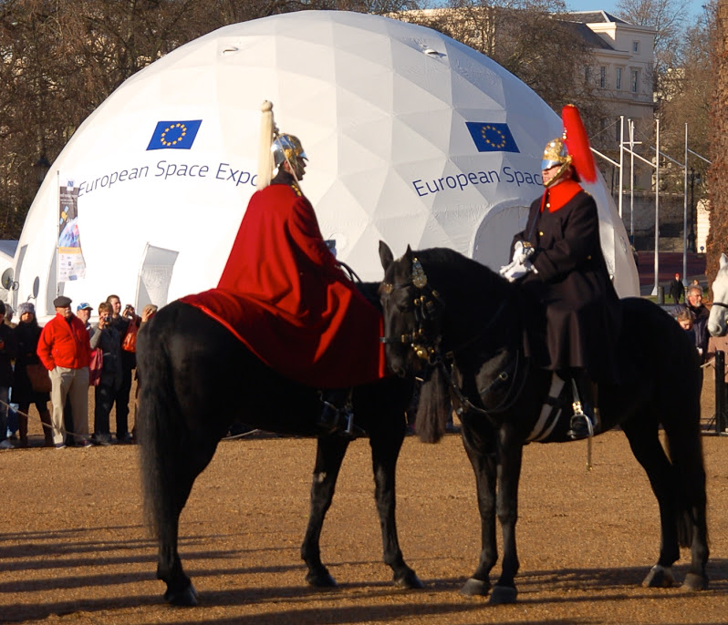 The Space Expo was held in London's Horse Guards Parade © creaset
