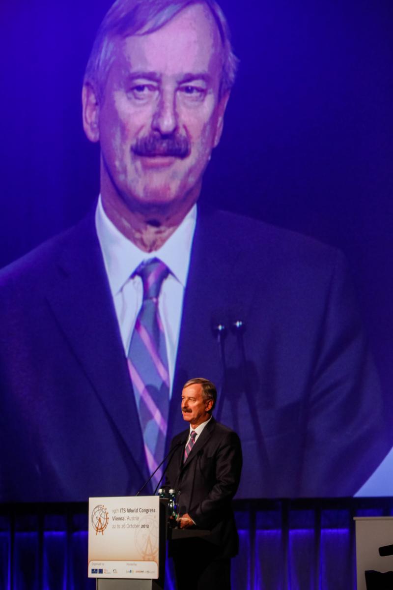 European Commission Vice President Siim Kallas during the opening session 