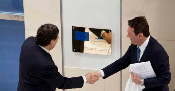A plaque was unveiled commemorating President Barroso’s visit.