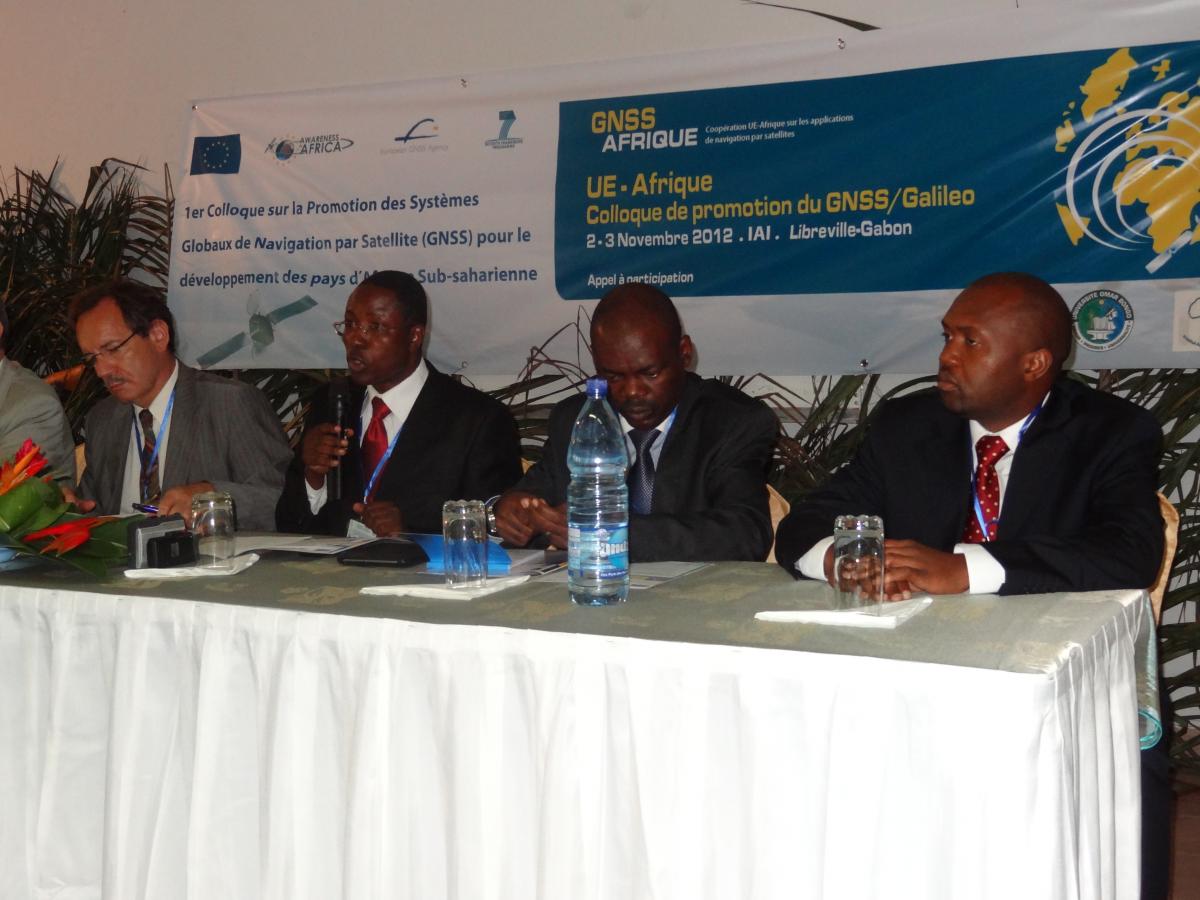 1st AiA Workshop to promote EGNOS and Galileo – Gabon Libreville, 2-3 November 2012