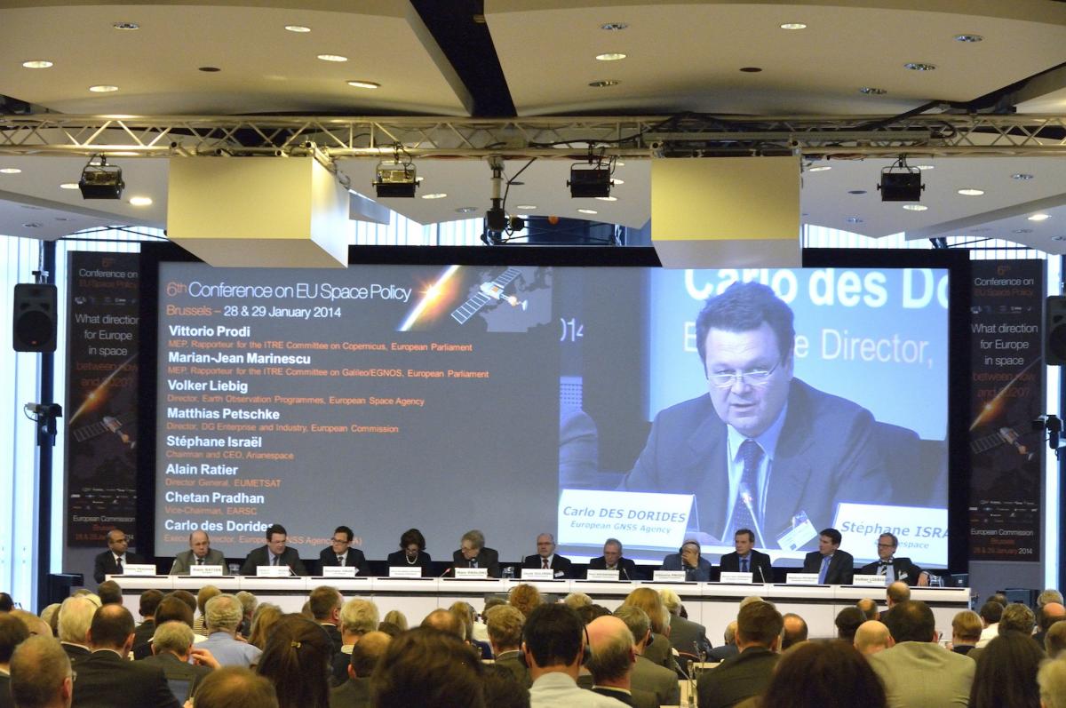 "Space is a key enabling technology,” said GSA Executive Director Carlo des Dorides.