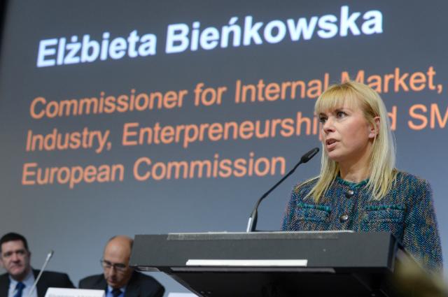 Commissioner for Internal Market, Industry, Entrepreneurship and SMEs Elżbieta Bieńkowska