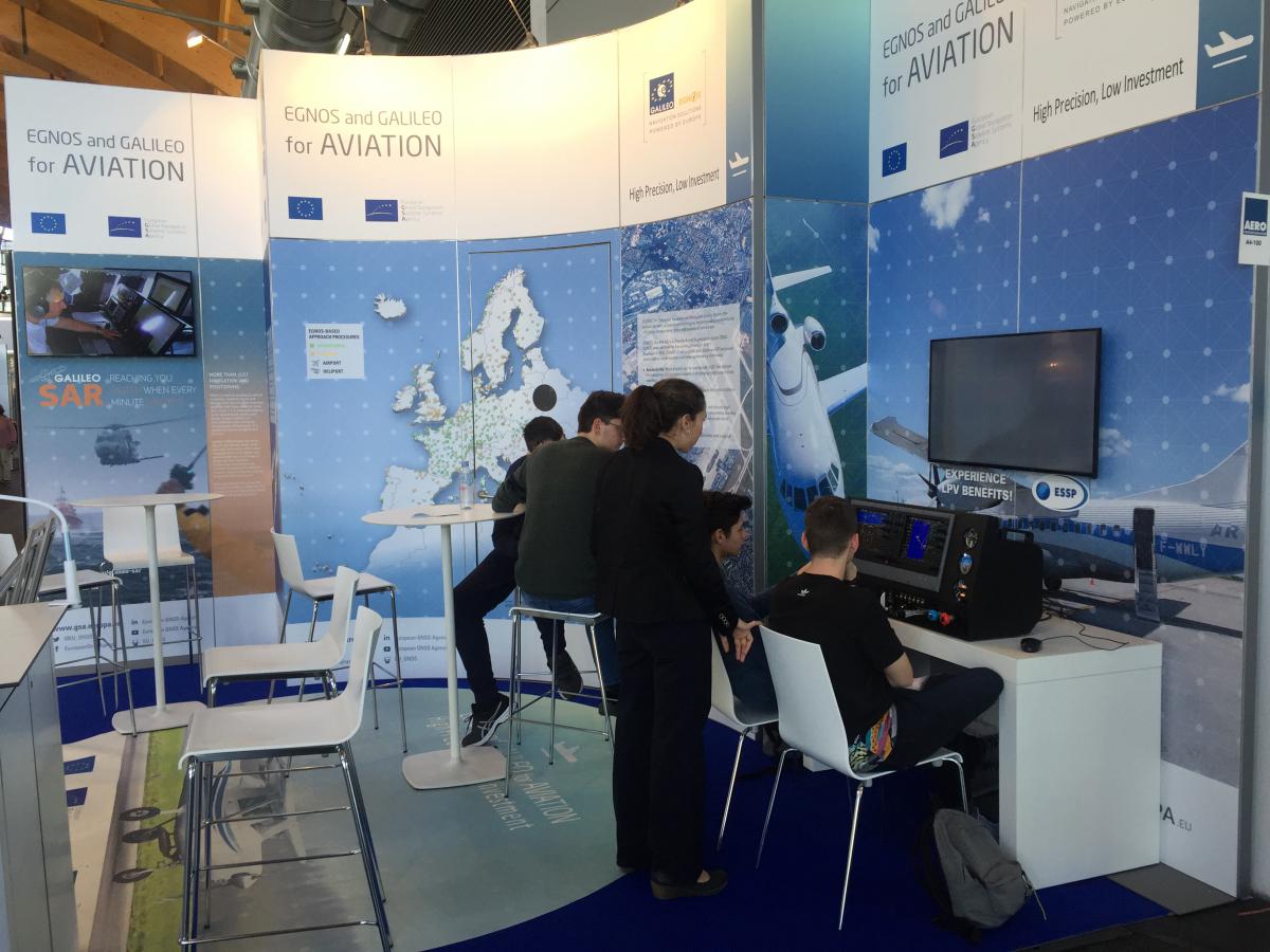 Aviation Community has been gathered during a panel lead by T.Racaud, ESSP CEO (click to enlarge image)