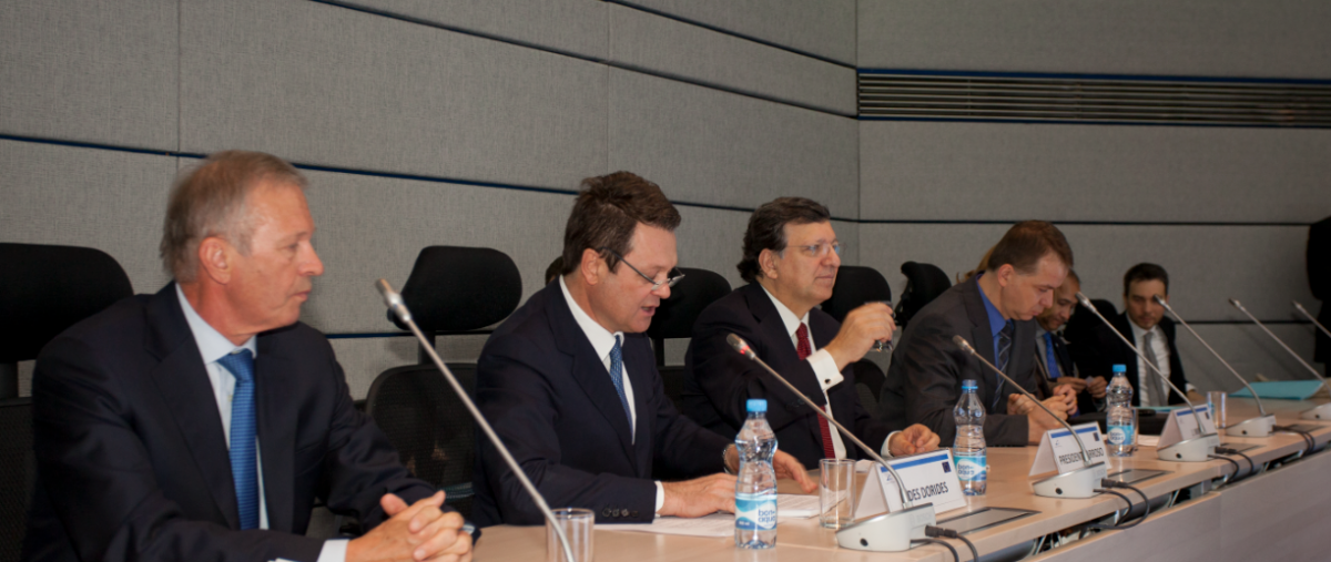 President Barroso met GSA staff in Prague