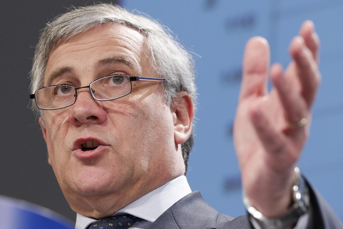 Antonio Tajani. © EC