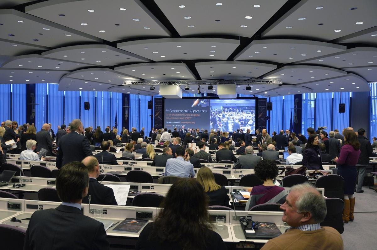 The European space community gathered in Brussels to examine the future of Europe in space.