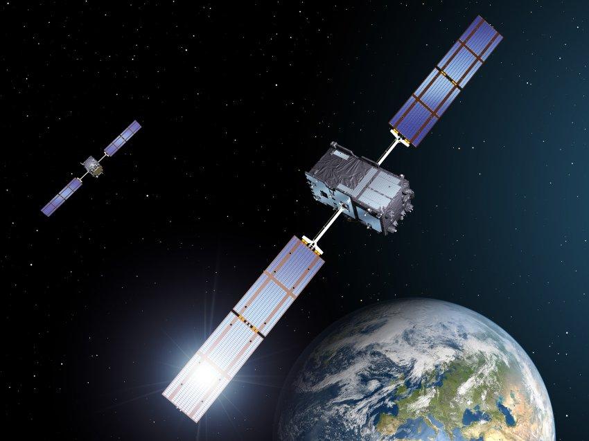 Galileo satellite system. © ESA / J.Huart
