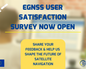 We want to hear from end users like you: the EGNOS and Galileo Survey is now open